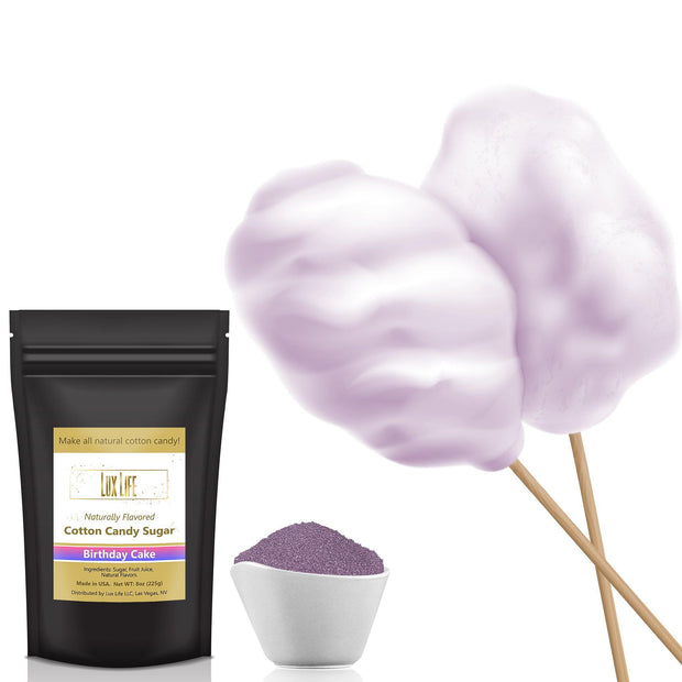 Lux Life Flavored Cotton Candy Sugar - LuxLifeGlitter