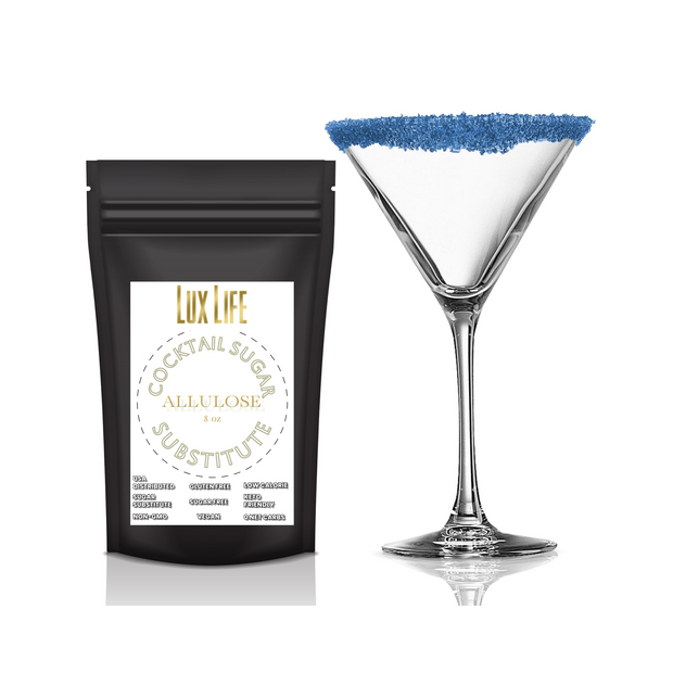 Keto-Friendly Allulose Cocktail Sugar Substitute - Zero Glycemic, Natural Colors, Vegan, Gluten-Free