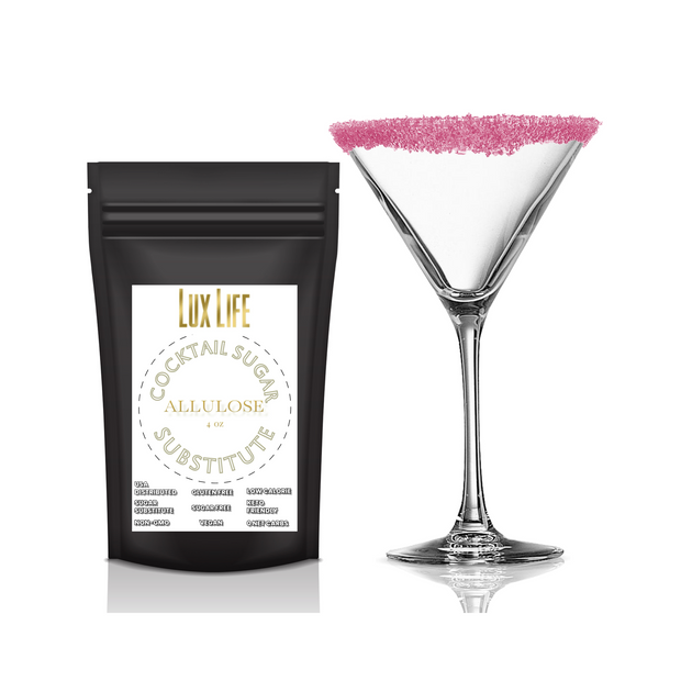 Keto-Friendly Allulose Cocktail Sugar Substitute - Zero Glycemic, Natural Colors, Vegan, Gluten-Free