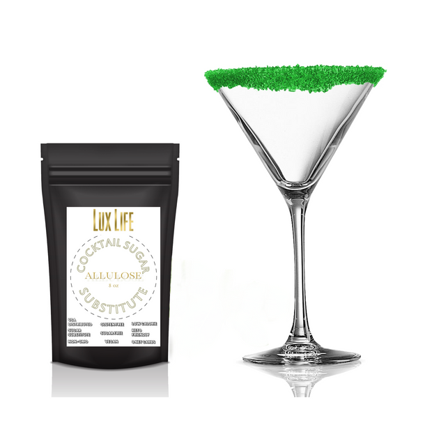 Keto-Friendly Allulose Cocktail Sugar Substitute - Zero Glycemic, Natural Colors, Vegan, Gluten-Free