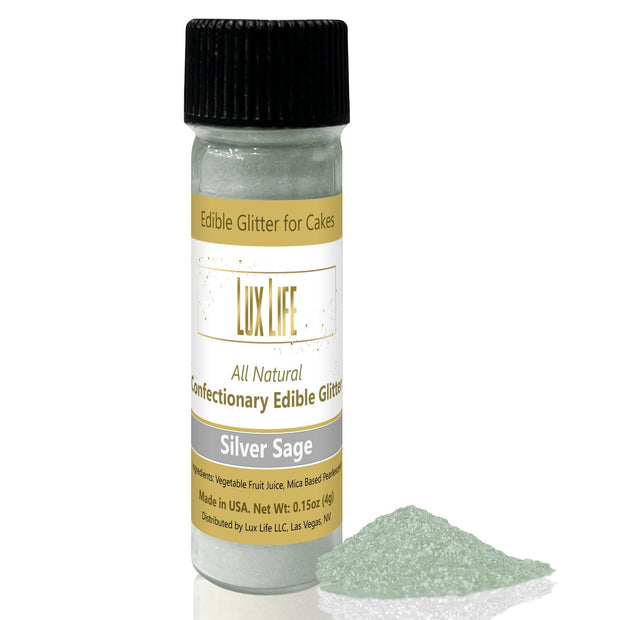 Lux Life Edible Glitter for Drinks | Silver | 4G